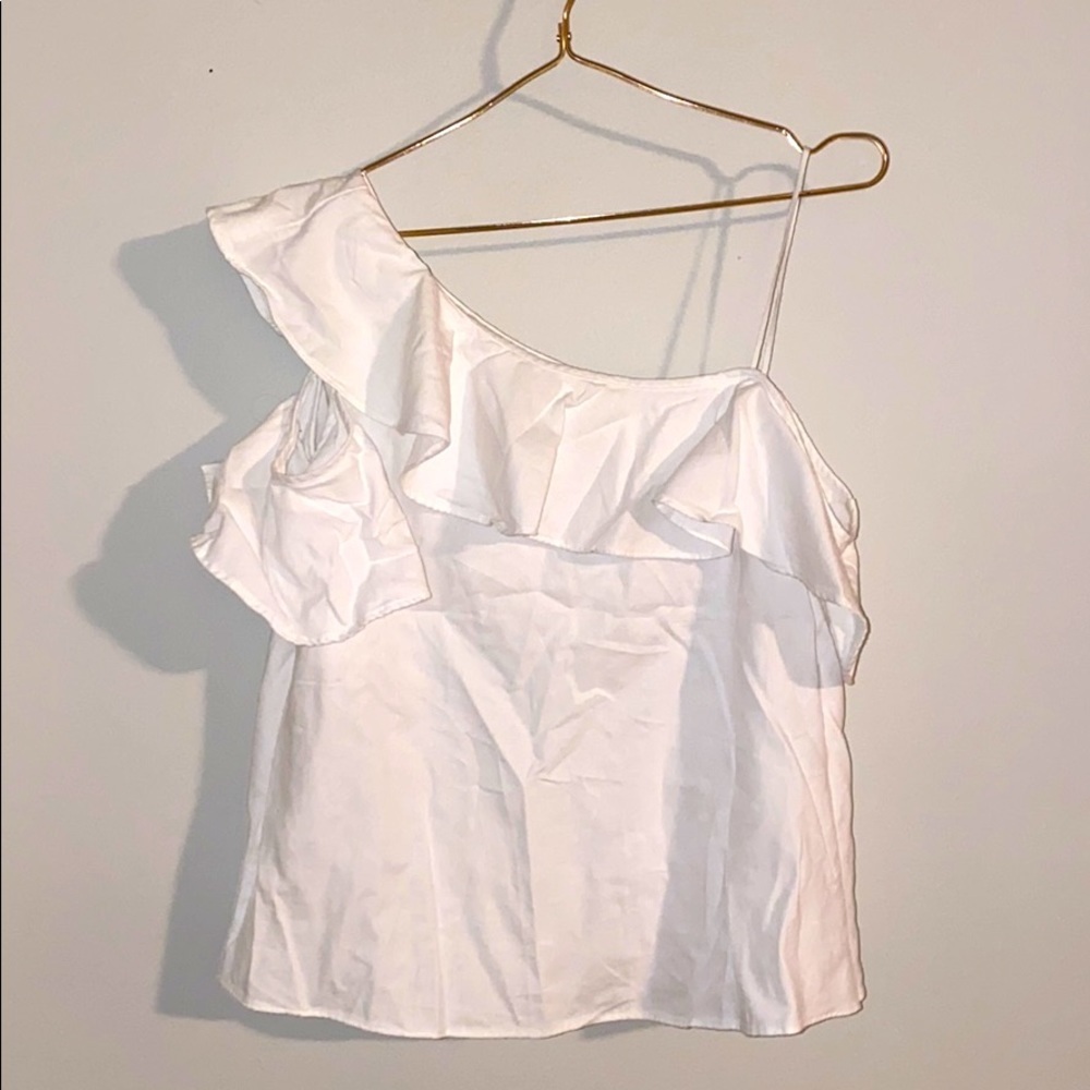 Madewell off shoulder top - Picture 1 of 1